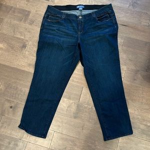 Democracy jeans. Size 22W. Straight leg. No distressing